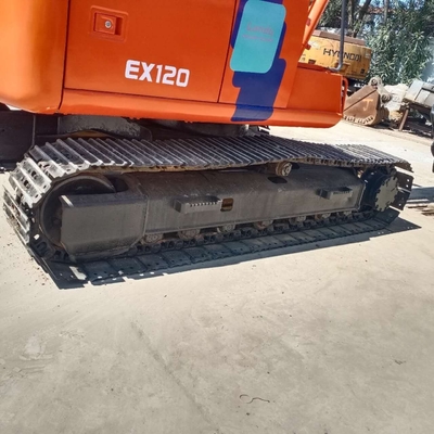 Excavadora usada Hitachi EX120 Crawler em 1200 KG peso da máquina