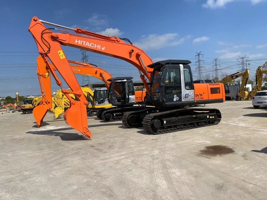 Excavadora japonesa usada Hitachi ZX200 Crawler com capacidade de balde 3M3 em promoção