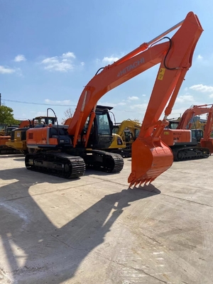 Excavadora japonesa usada Hitachi ZX200 Crawler com capacidade de balde 3M3 em promoção