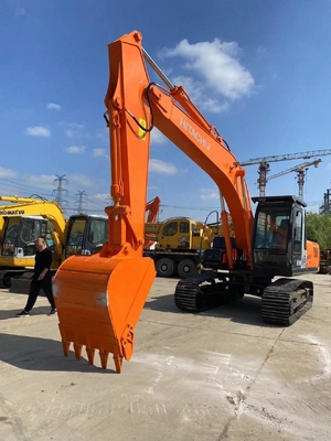 Excavadora japonesa usada Hitachi ZX200 Crawler com capacidade de balde 3M3 em promoção