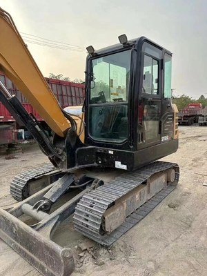 Excavadora de 5 toneladas usadas Sany SY55 pintura original Excavadora hidráulica de tamanho médio