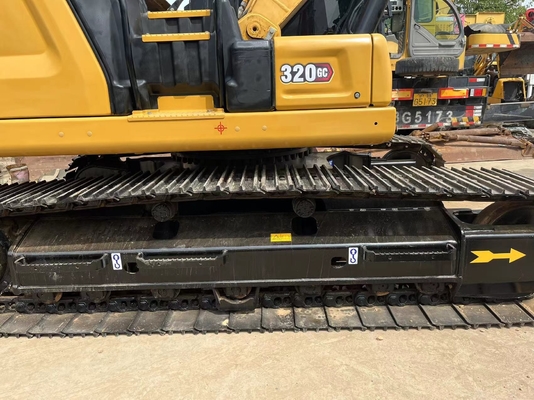 Máquina de rastreamento CAT 320GC Excavadora usada com boa condição e válvula hidráulica Liyuan