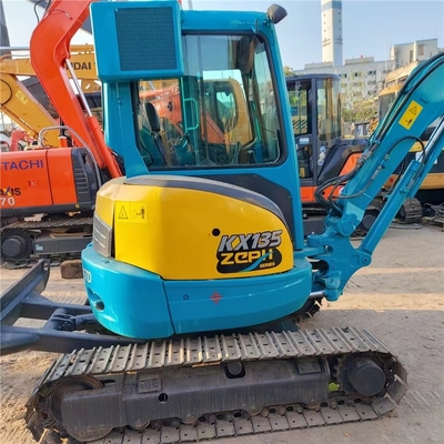 Boa condição Kubota U15 mini escavadeira com 9,6kw de potência e válvula hidráulica original