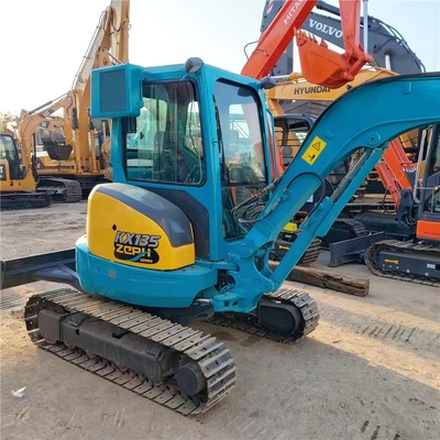 Boa condição Kubota U15 mini escavadeira com 9,6kw de potência e válvula hidráulica original
