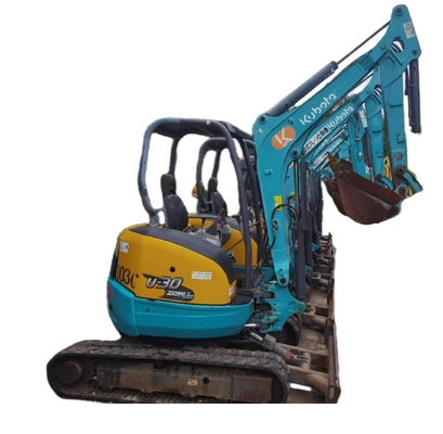 Excavadora de segunda mão Kubota U30 Crawler Excavadora hidráulica original em boas condições