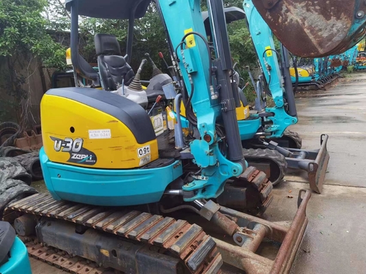 Excavadora de segunda mão Kubota U30 Crawler Excavadora hidráulica original em boas condições