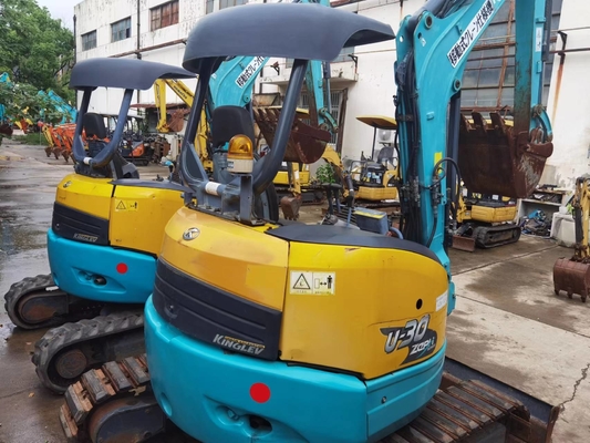 Excavadora de segunda mão Kubota U30 Crawler Excavadora hidráulica original em boas condições
