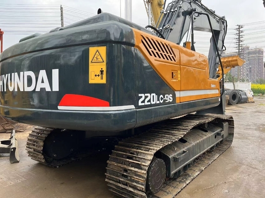 Hyundai 220LC-9s Excavator usado com cor original e em ótimo estado na Coreia