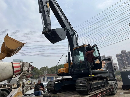 Hyundai 220LC-9s Excavator usado com cor original e em ótimo estado na Coreia