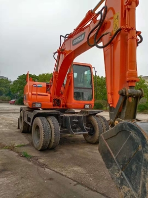 Alta Eficiência de Operação Doosan DH150W-7 Excavadora de Trator Usada com Motor do Japão