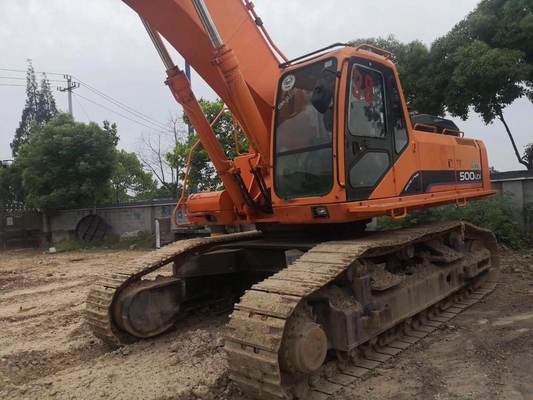 2021 Usado Doosan DX500LC Crawler Excavator com pintura original e em boas condições
