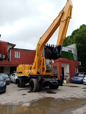 Excavadora de rodas Doosan DH150W-7 Usada Excavadora Doosan