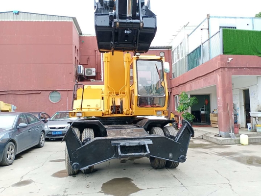 Excavadora de rodas Doosan DH150W-7 Usada Excavadora Doosan