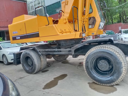 Excavadora de rodas Doosan DH150W-7 Usada Excavadora Doosan