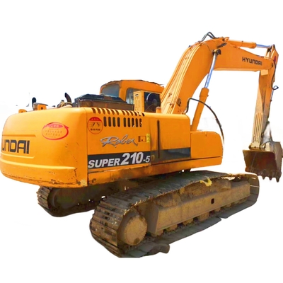 20 toneladas Hyundai 210-5 Excavator de segunda mão Excavadora de rastreamento com capacidade de balde de 0,8m3