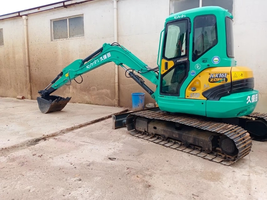 KX161 Kubota Mini Excavator no Japão com cor original e outro cilindro hidráulico