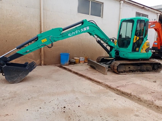 KX161 Kubota Mini Excavator no Japão com cor original e outro cilindro hidráulico