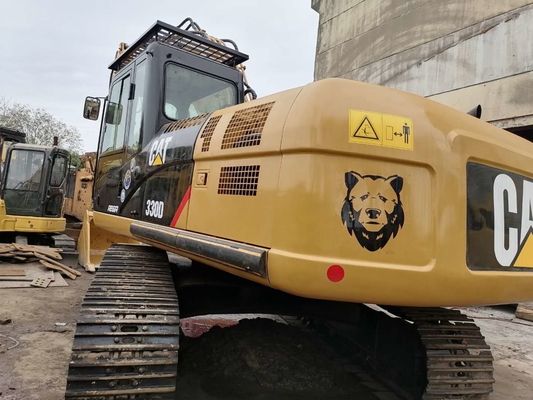 30000 KG Cat 330d Crawler Excavator em boas condições com motor original japonês