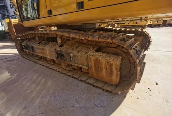 Excavadora usada Cat 349 para construção pesada de 49 toneladas em bom estado
