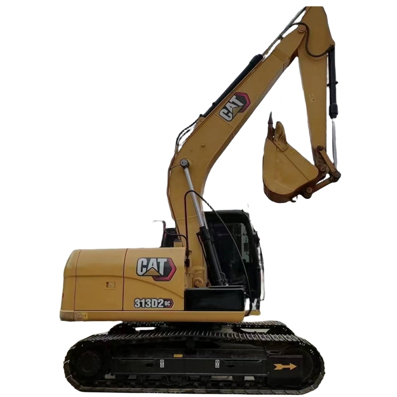 CAT 313D2GC Mini Excavator do Japão com capacidade de balde de 0,3M3 em boas condições