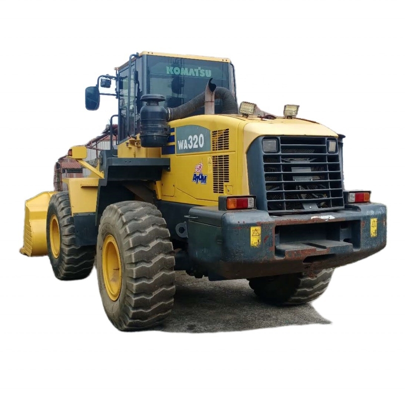 2022 Usado Tinta Original Japão EPA Motor WA320 Komatsu WA320-5 Carregador de Roda Hidráulica