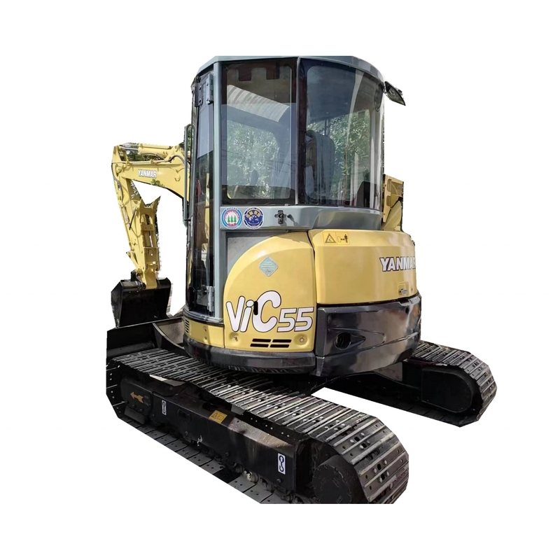 Excavadora Yanmar VIC55 usada com Liyuan Excavadora de tipo Crawler de válvula hidráulica móvel
