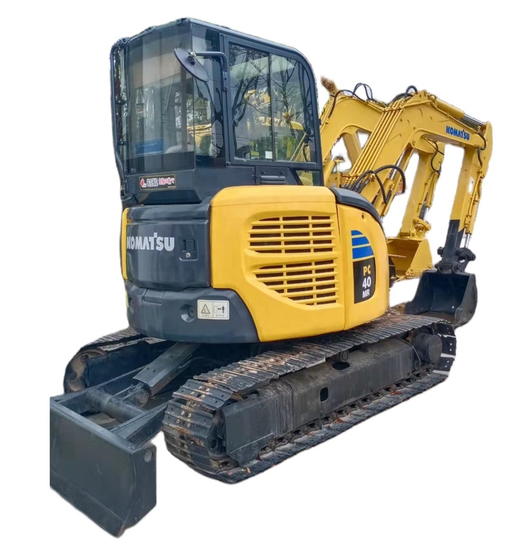 Em bom estado usado Komatsu PC40 Crawler Digger com motor EPA e capacidade de 4500 KG