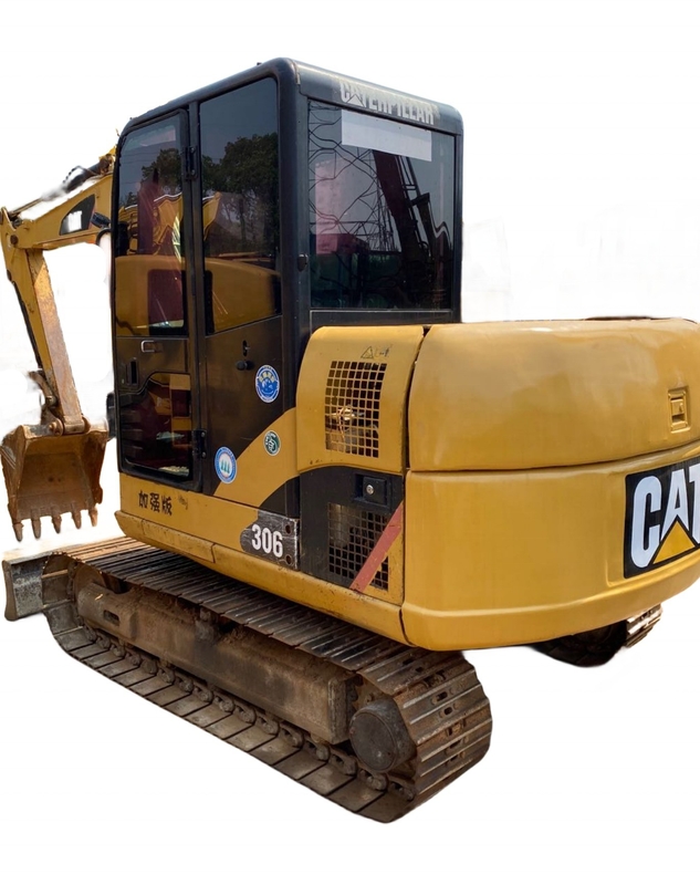 CAT 306 Mini-excavadora com bomba hidráulica Liyuan 0-2000 Horas de trabalho Japão Original