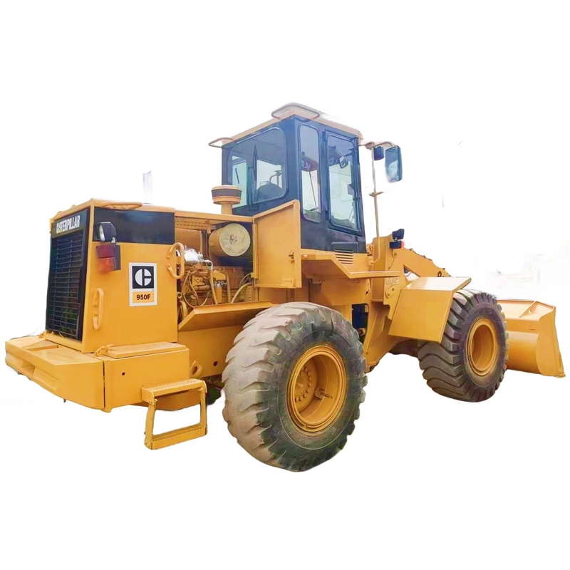 CAT 950F Carregador de segunda mão em bom estado, com pintura original e poucas horas de trabalho