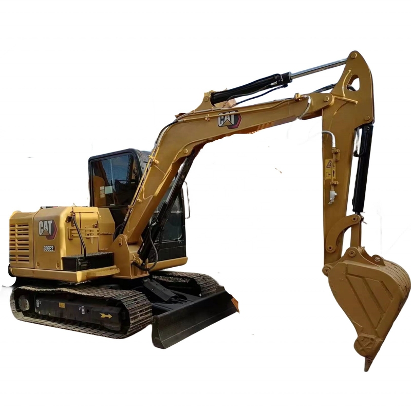 CAT 306E2 Mini-excavadora usada com 0-2000 horas de trabalho e frete gratuito incluído