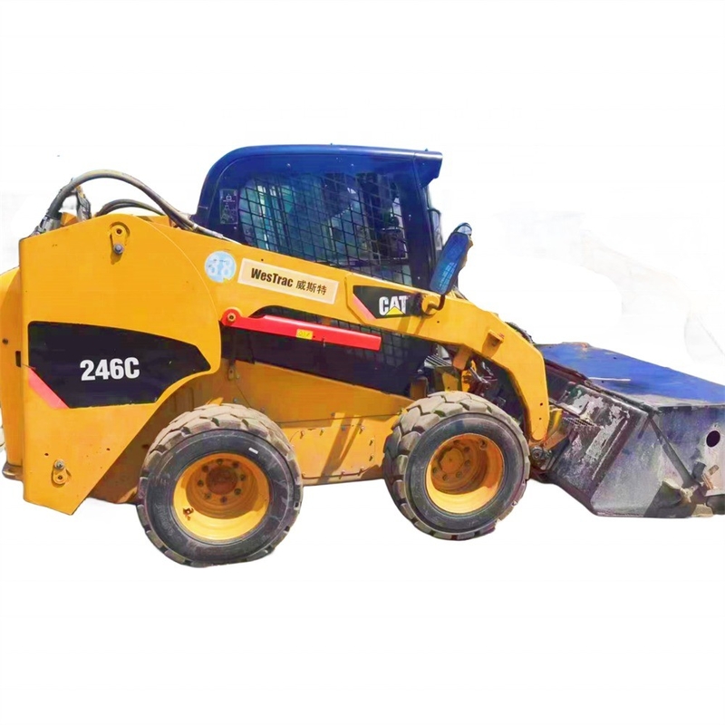 Carregador de rodas Caterpillar Cat 246c para condições de trabalho difíceis