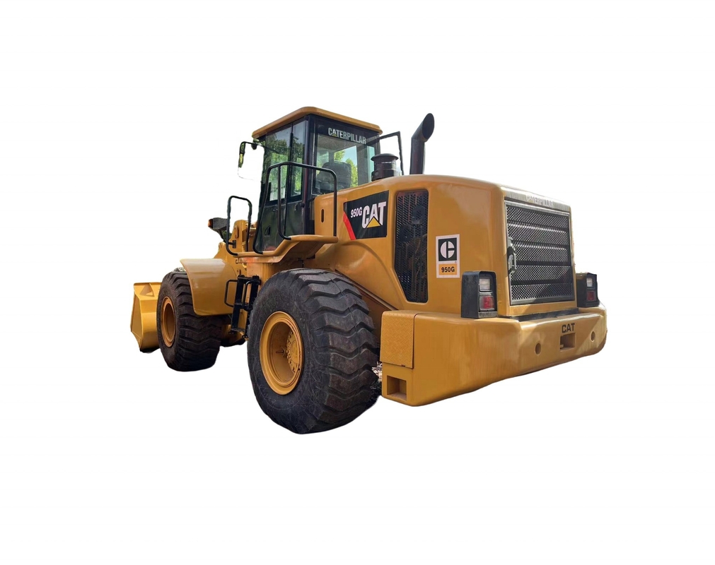 Carregador frontal usado Carregador de rodas Caterpillar 950G para obras de construção do Japão