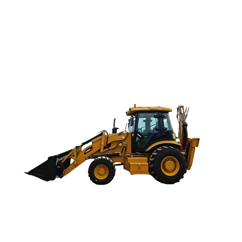 Horas baixas CAT 420F Backhoe Loader com excelente condição em lojas de materiais de construção