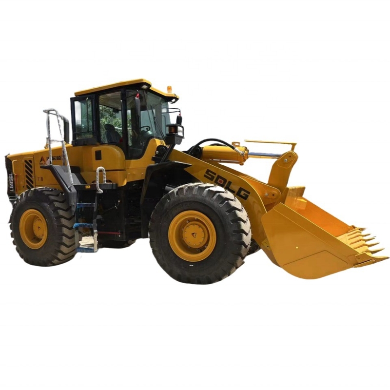 Tipo de roda móvel Japão Máquina original Lovol Carregador de rodas usado SDLG956L Motor HINO