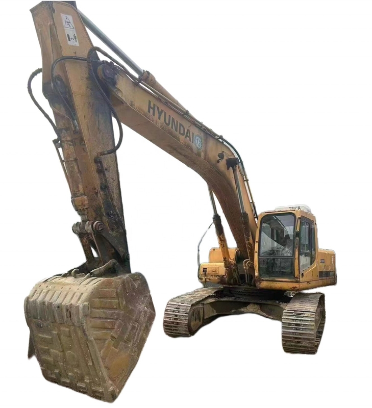 Hyundai 305 Excavadora hidráulica 30 TON pintura original EPA Motor YUKEN bomba hidráulica
