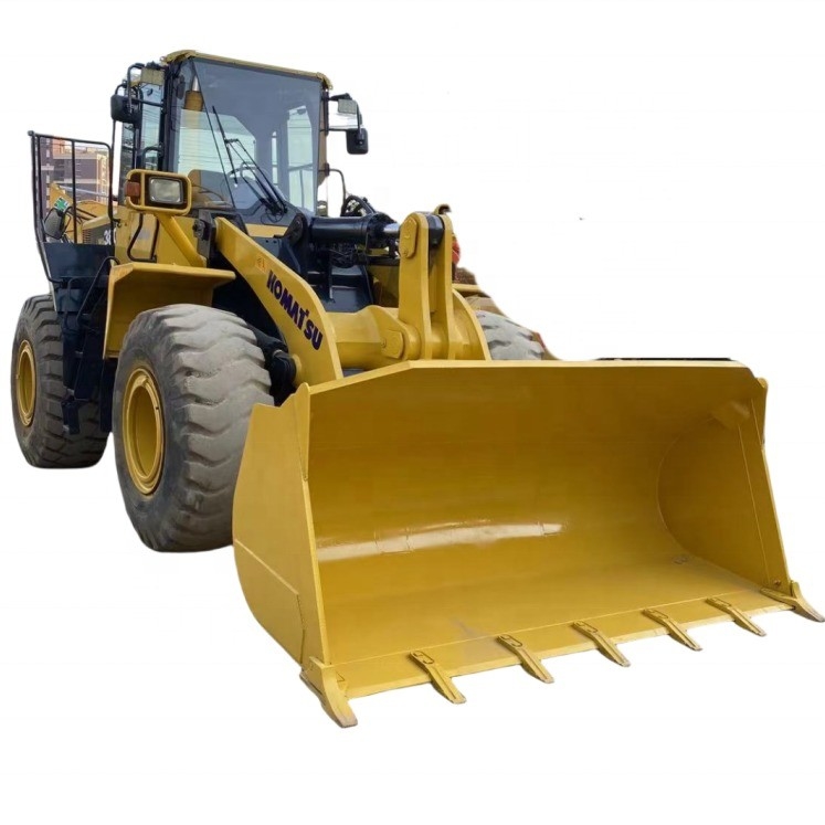 Peintura original Komatsu WA330 30ton Usado carregador de rodas com motor original e Japão