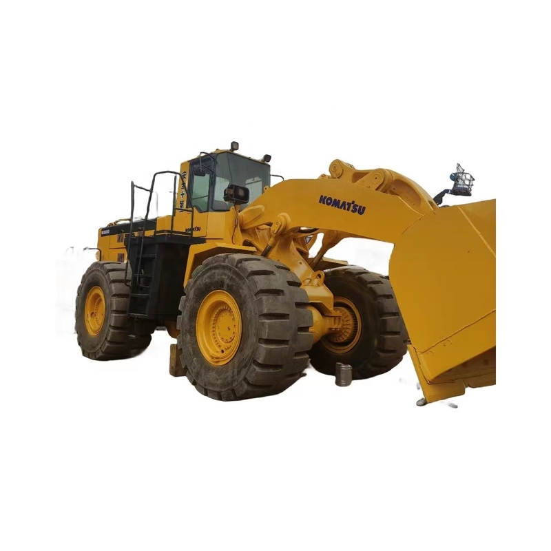 Tipo de roda móvel carregador de rodas Komatsu WA600 com motor JCB do Japão