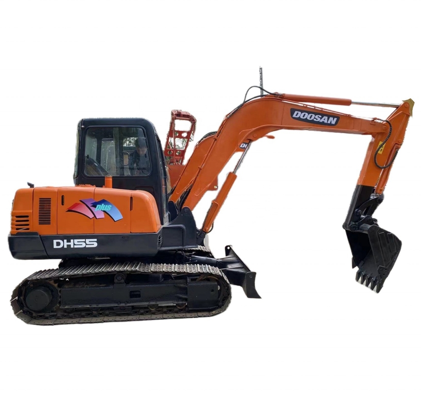 Excavadora Caterpillar usada DH55 DH60 Excavadora de pintura original com motor EPA