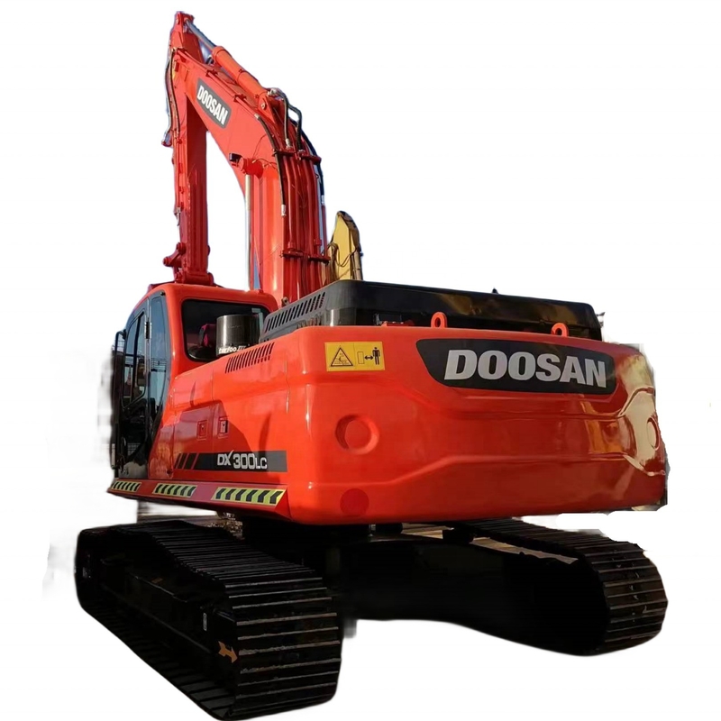 Excavadora Doosan DX300LC com motor HINO do Japão em ótimo estado