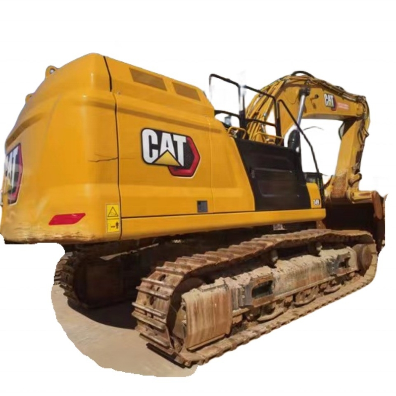 Excavadora de tipo móvel de rastreador Usado Japão original Caterpillar 49ton Excavadora 349