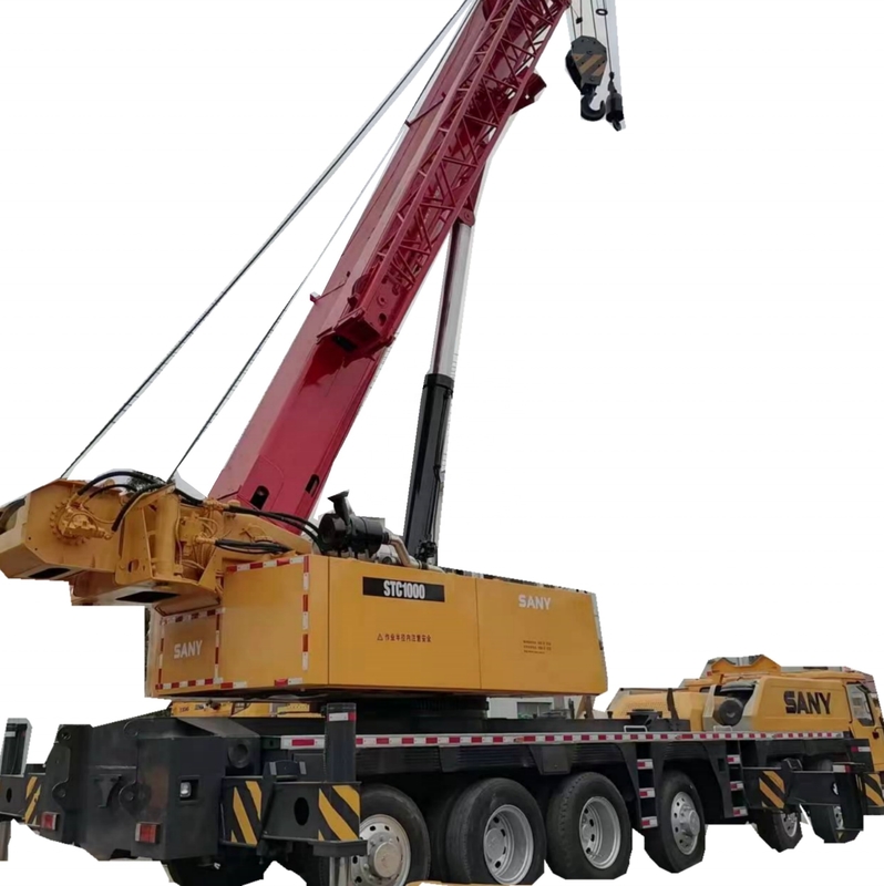 Cranes de 100 toneladas SANY STC1000 com pintura original e motor EPA em bom estado