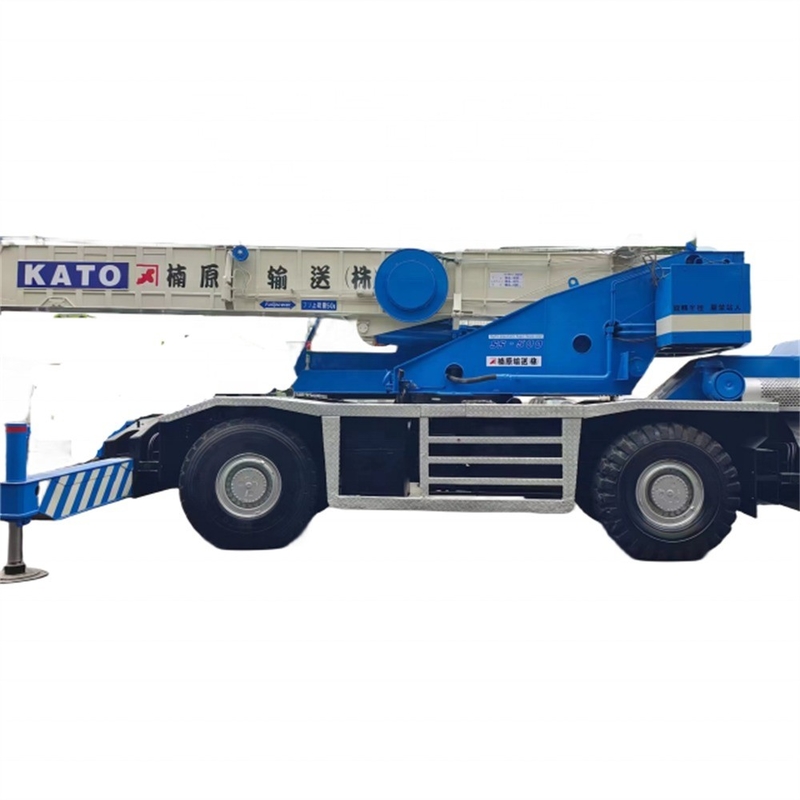 Guindaste Kato KR-450V Guindaste de 45 toneladas com cor original e horas de trabalho reduzidas