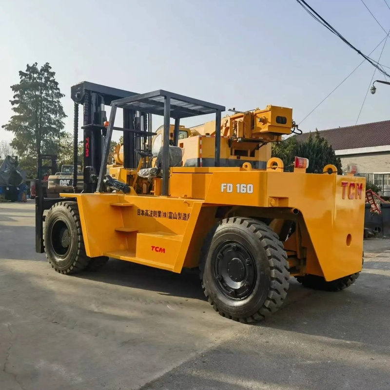 TCM FD16ton empilhadeira quase japonesa original com motor EPA e horas de trabalho reduzidas pronto