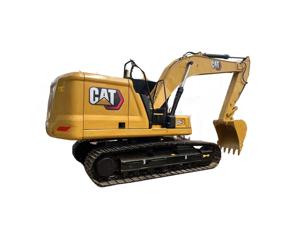 CAT 320GC Excavadora usada em boas condições com bomba hidráulica Liyuan e balde de 0,3m3