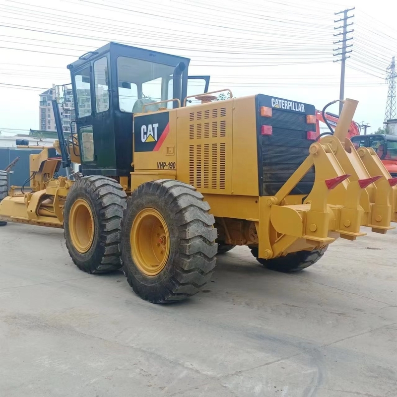 Máquina de classificação de motores CAT140K de segunda mão, cor original, máquinas de engenharia e construção
