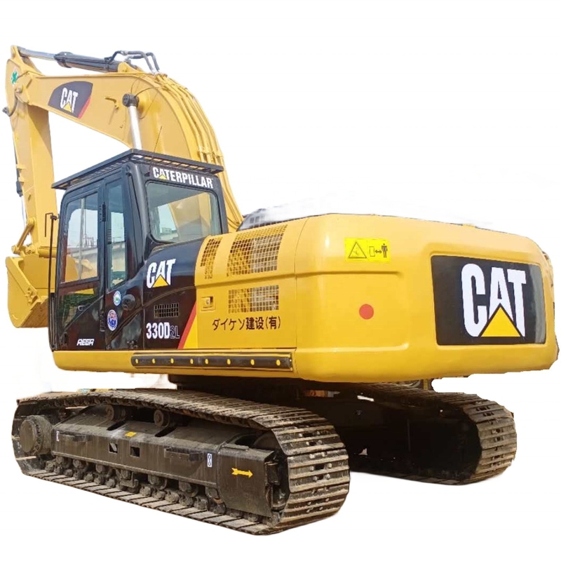 Excavadora de tipo móvel de rastreador usado no Japão Excavadora de tinta original Caterpillar 330D2L