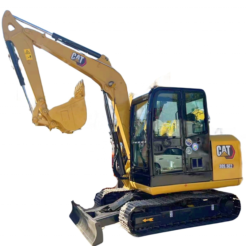 Alta Eficiência de Operação 5,5 toneladas Excavadora Diesel Usada 305.5E2 com pintura original do Japão