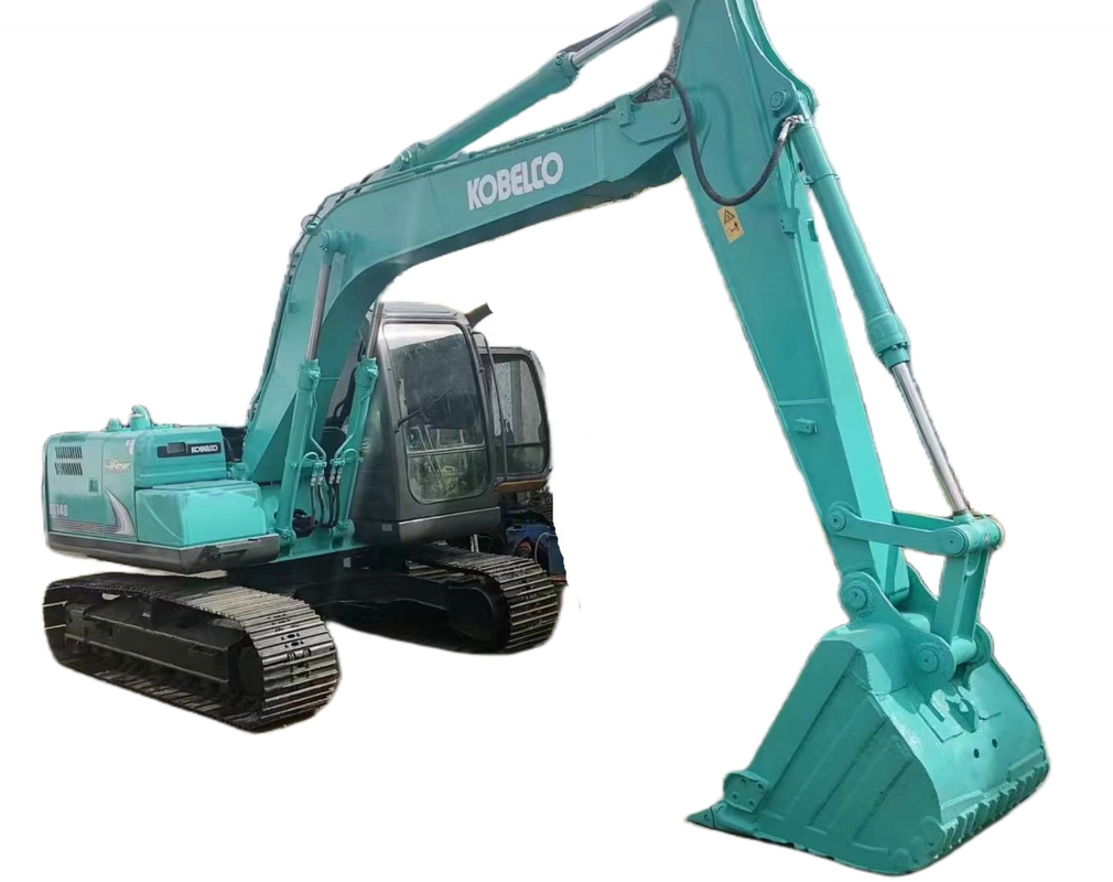 Excavadora original Japão 14T Kobelco SK140 em Xangai Em bom estado
