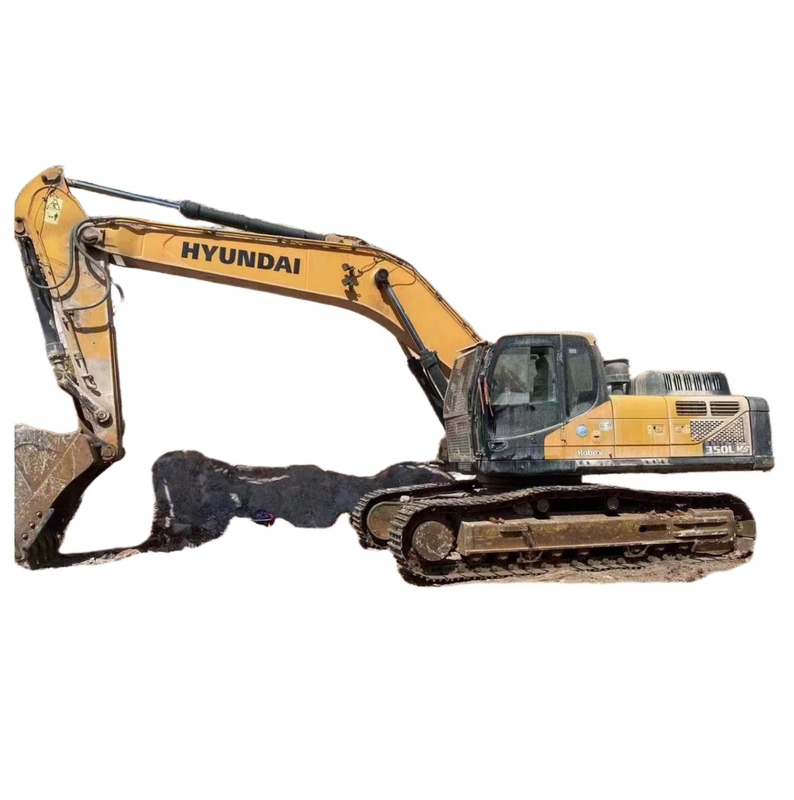 Excavadora R350lvs 35TON com motor EPA e pintura original em excelente estado