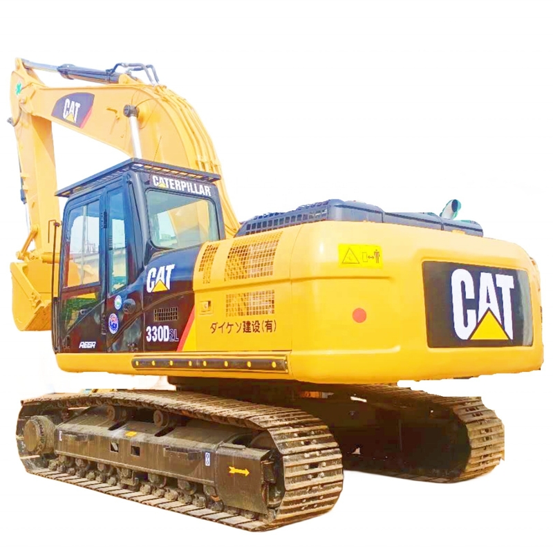 Excavadora Caterpillar 330D2L de motor original usado com 30000 kg de peso da máquina no máximo